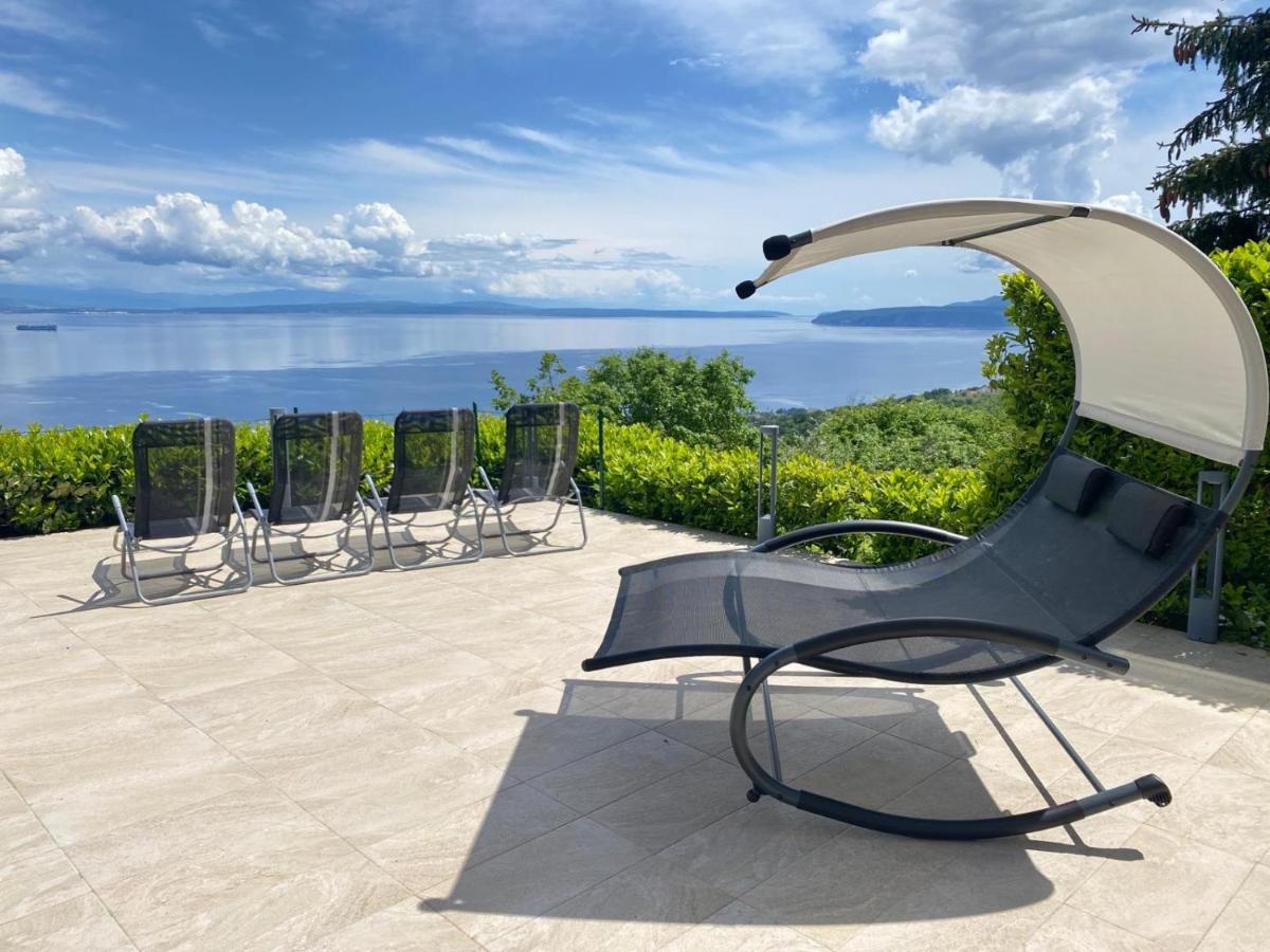 Luxury Villa Eternity - Marvelous Sea View - Box Spring Beds - Opatija-Poljane Exterior foto