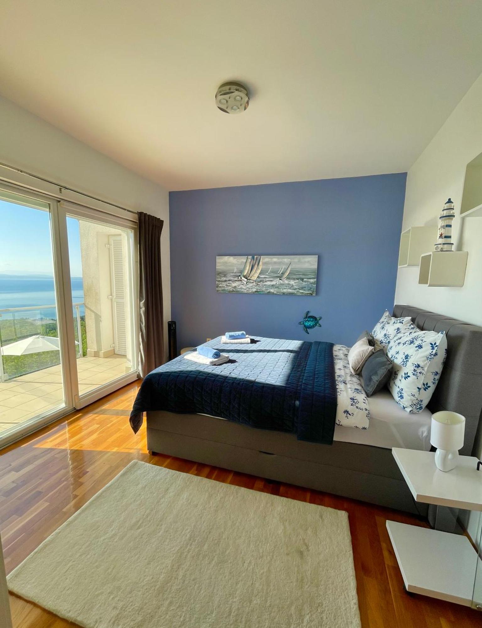 Luxury Villa Eternity - Marvelous Sea View - Box Spring Beds - Opatija-Poljane Exterior foto